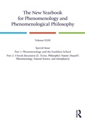 Bild: The New Yearbook for Phenomenology and Phenomenological Philosophy - Routledge
