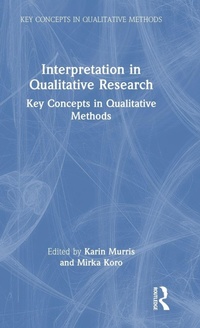 Enlarge image Cover: Interpretation in Qualitative Research - Routledge