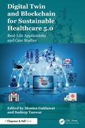 Cover: Digital Twin and Blockchain for Sustainable Healthcare 5.0 - Chapman and Hall