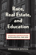 Cover: Race, Real Estate and Education - Temple University Press,U.S.