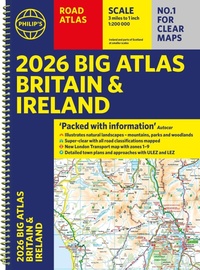 Abbildung von: 2026 Philip's Big Road Atlas of Britain & Ireland - Philip's
