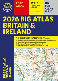 Abbildung von: 2026 Philip's Big Road Atlas of Britain & Ireland - Philip's