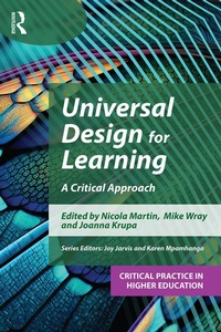 Enlarge image Cover: Universal Design for Learning - Routledge