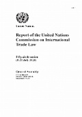 Cover: Report of the United Nations Commission on International Trade Law Fifty-sixth Session - United Nations