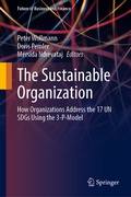 Cover: The Sustainable Organization - Springer