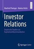 Cover: Investor Relations - Springer Gabler