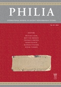 Cover: Philia 10, 2024 - Phoibos Verlag