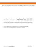 Cover: Arbeitsbuch Oberlaa 2022 - Seminar Oberlaa