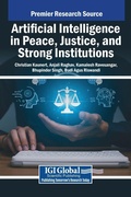 Cover: Artificial Intelligence in Peace, Justice, and Strong Institutions - IGI Global