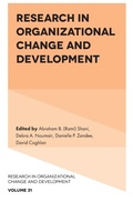 Cover: Research in Organizational Change and Development - Emerald Publishing Limited