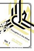 Cover: Thoughts in the Ether - Pensamientos en El Eter - Vol. 1 (Large Print Ed.) - Library Without Walls LLC