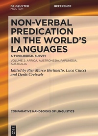 Enlarge image Cover: Non-verbal Predication in the World's Languages - De Gruyter Mouton