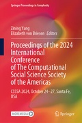 Cover: Proceedings of the 2024 International Conference of The Computational Social Science Society of the Americas - Springer