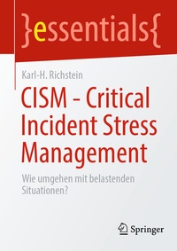 Abbildung von: CISM - Critical Incident Stress Management - Springer