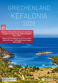 Abbildung von: Kalender Griechenland | Kefalonia 2026 A3 hochformat mit großem Kalendarium für Deine Einträge - Will Redeker Grafikdesign
