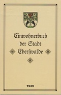 Cover: Einwohnerbuch der Stadt Eberswalde 1939 - Andreas, Peter