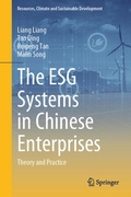 Cover: The ESG Systems in Chinese Enterprises - Springer Nature Switzerland AG