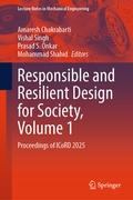 Cover: Responsible and Resilient Design for Society, Volume 1 - Springer