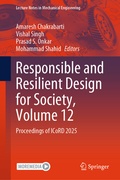 Cover: Responsible and Resilient Design for Society, Volume 12 - Springer