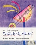Cover: The Oxford History of Western Music - Oxford University Press Inc