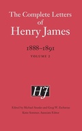 Cover: The Complete Letters of Henry James, 1888-1891 - University of Nebraska Press
