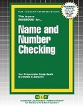 Cover: Name and Number Checking - National Learning Corp
