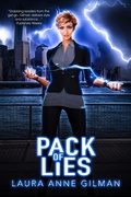 Cover: Pack of Lies (Paranormal Scene Investigations, #2) - Faery Cat Press