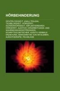 Abbildung von: Horbehinderung - Books LLC, Wiki Series