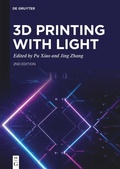 Cover: 3D Printing with Light - De Gruyter