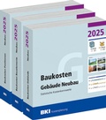 Bild: BKI Baukosten Geb&auml;ude + Positionen + Bauelemente Neubau 2025 - Kombi Teil 1-3 - Rudolf M&uuml;ller Verlag