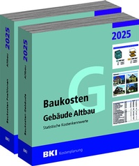 Abbildung von: BKI Baukosten Gebäude + Positionen Altbau 2025 - Rudolf Müller Verlag