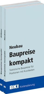 Abbildung von: BKI Baupreise kompakt 2026 - Kombi-Paket Neubau + Altbau - Rudolf Müller Verlag