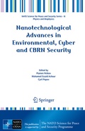 Cover: Nanotechnological Advances in Environmental, Cyber and CBRN Security - Springer