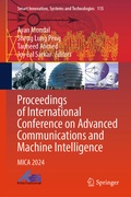 Cover: Proceedings of International Conference on Advanced Communications and Machine Intelligence - Springer Nature Switzerland AG