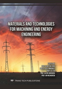 Enlarge image Cover: Materials and Technologies for Machining and Energy Engineering - Trans Tech Publications Ltd