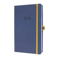 Abbildung von: SIGEL L2606 Wochenkalender Linescape 2026, ca. A5, , blau, gelb - Sigel GmbH