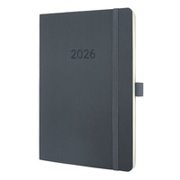 Abbildung von: SIGEL C2636 Wochenkalender Conceptum 2026, ca. A5, , dunkelgrau - Sigel GmbH