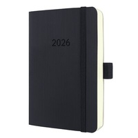 Abbildung von: SIGEL C2621 Tageskalender Conceptum 2026, ca. A6, , schwarz - Sigel GmbH