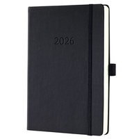 Abbildung von: SIGEL C2610 Tageskalender Conceptum 2026, ca. A5, , schwarz - Sigel GmbH
