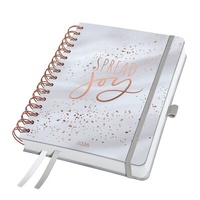 Abbildung von: SIGEL J6605 Spiral-Kalender Jolie 2026, ca. A5, , grau - Sigel GmbH