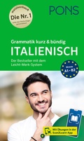 Cover: PONS Grammatik kurz & b&uuml;ndig Italienisch - PONS Langenscheidt