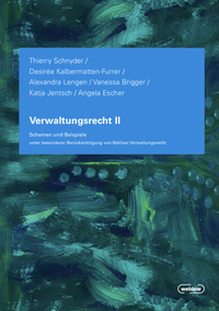 Abbildung von: Verwaltungsrecht II - Editions Weblaw