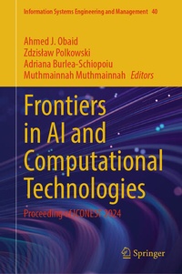 Enlarge image Cover: Frontiers in AI and Computational Technologies - Springer
