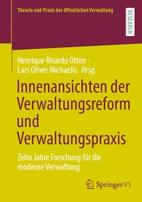 Abbildung von: Innenansichten der Verwaltungsreform und Verwaltungspraxis - Springer VS