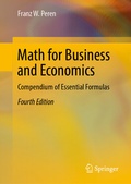 Cover: Math for Business and Economics - Springer
