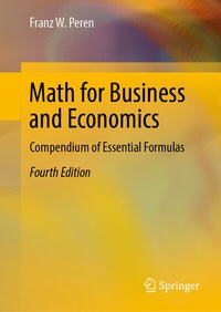 Abbildung von: Math for Business and Economics - Springer