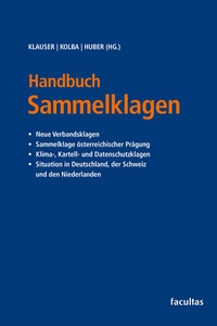 Abbildung von: Handbuch Sammelklagen - Facultas
