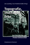 Cover: Topografie, Institution, Erbe - K&ouml;nigshausen & Neumann