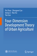 Cover: Four-Dimension Development Theory of Urban Agriculture - Springer