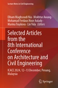 Cover: Selected Articles from the 8th International Conference on Architecture and Civil Engineering - Springer
